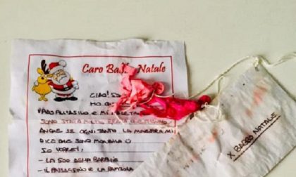 La lettera di Babbo Natale da Longone al Segrino a Monza atterra tra i tulipani