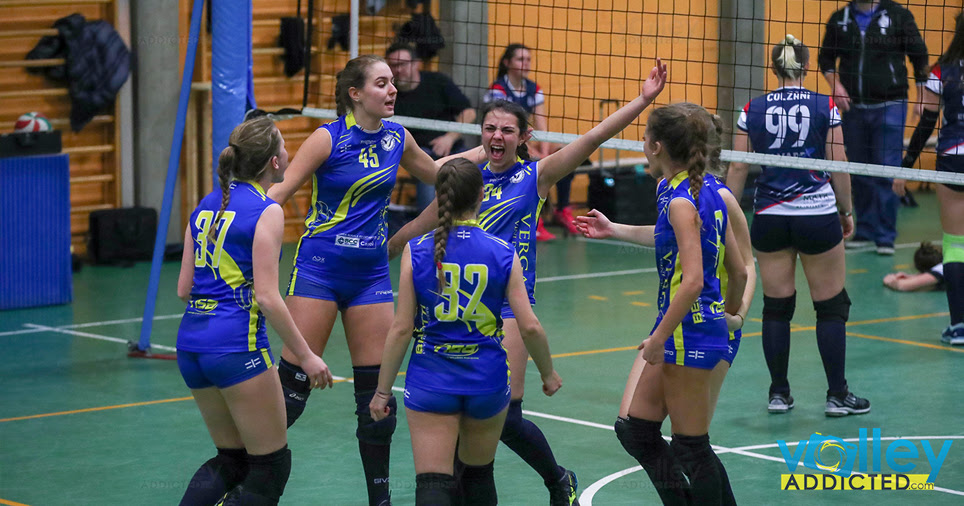 Virtus Cermenate vince contro l’Ardor Volley Mariano nel femminile Under 18