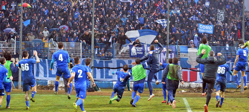 Como Calcio azzurri che sorpasso, ora sono soli in testa