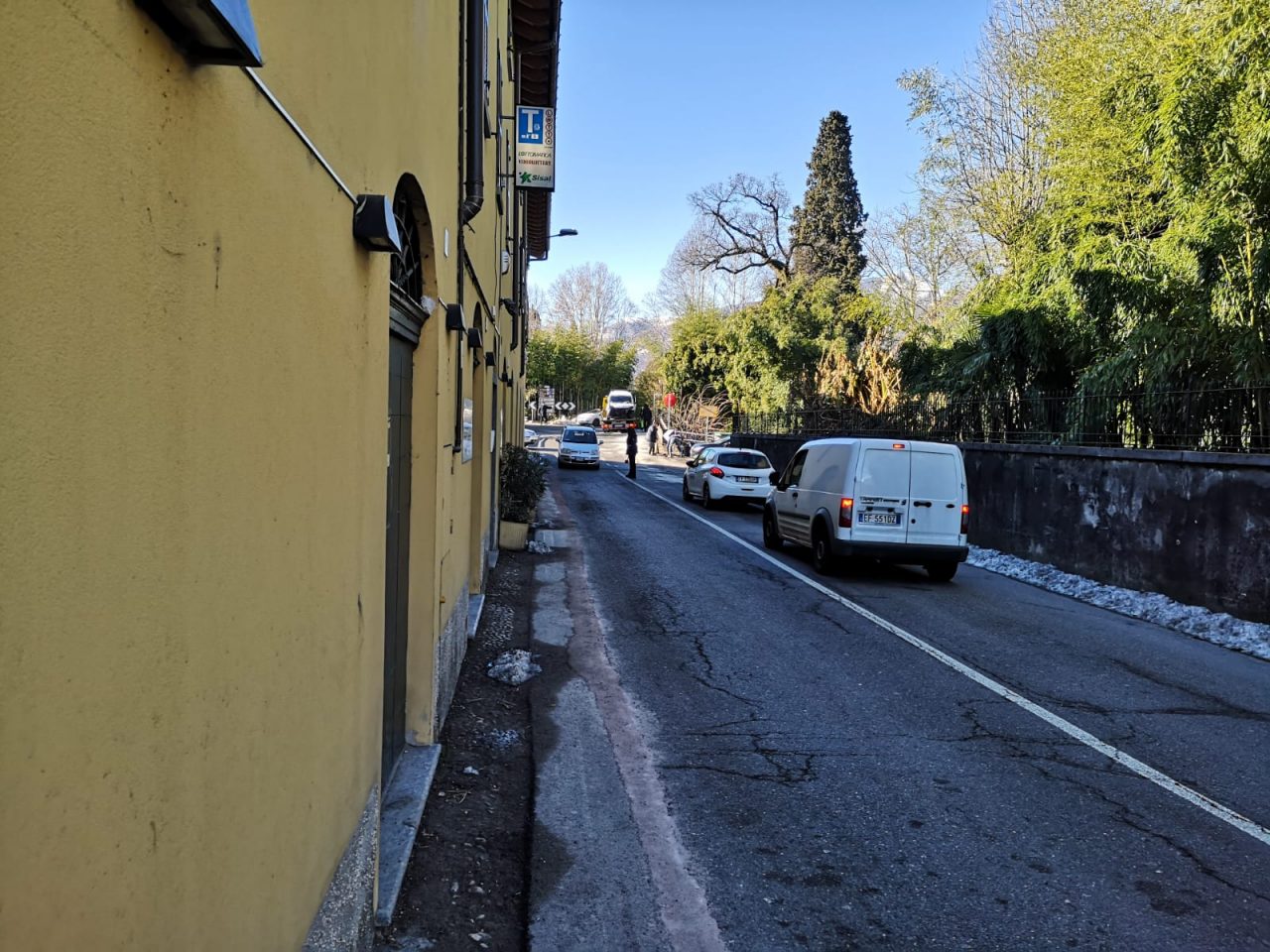 Incidente a Bellagio, soccorsi in codice rosso