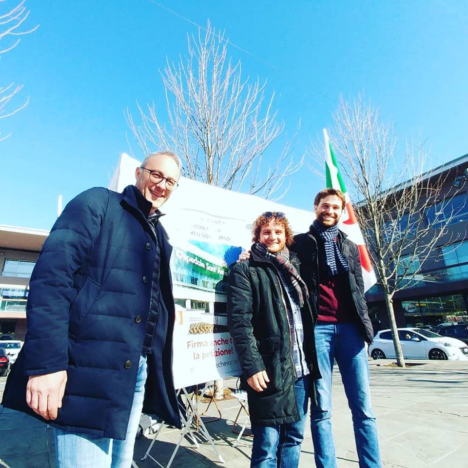 Raccolta firme del Pd per il parcheggio del Sant’Anna e il Pronto soccorso