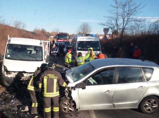 Incidente mortale a Lesmo soccorso anche un canturino