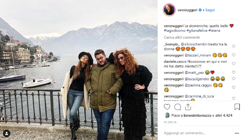 Le Iene: tre inviati in gita sul lago di Como FOTO