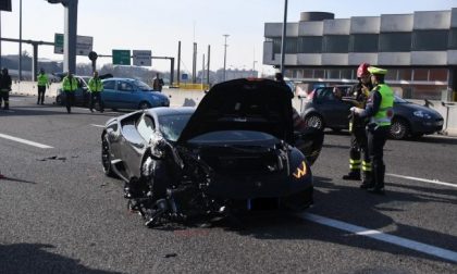 Incidente a Cinisello: coinvolto un marianese in Lamborghini FOTO