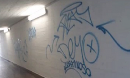Vandalismi alla stazione di Cantù Asnago