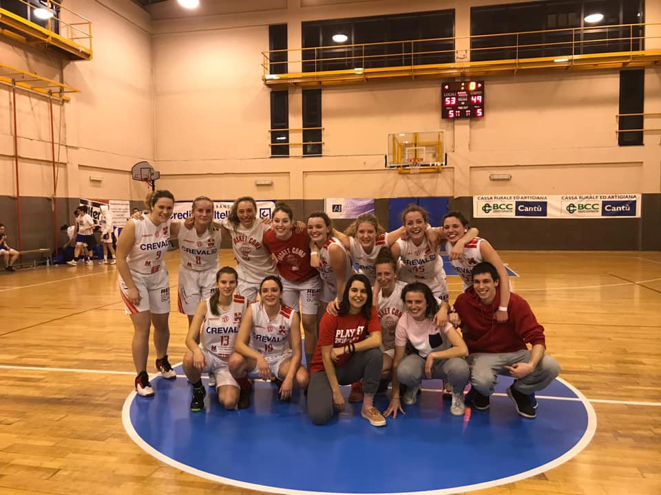 Basket femminile primo successo per il Basket Como