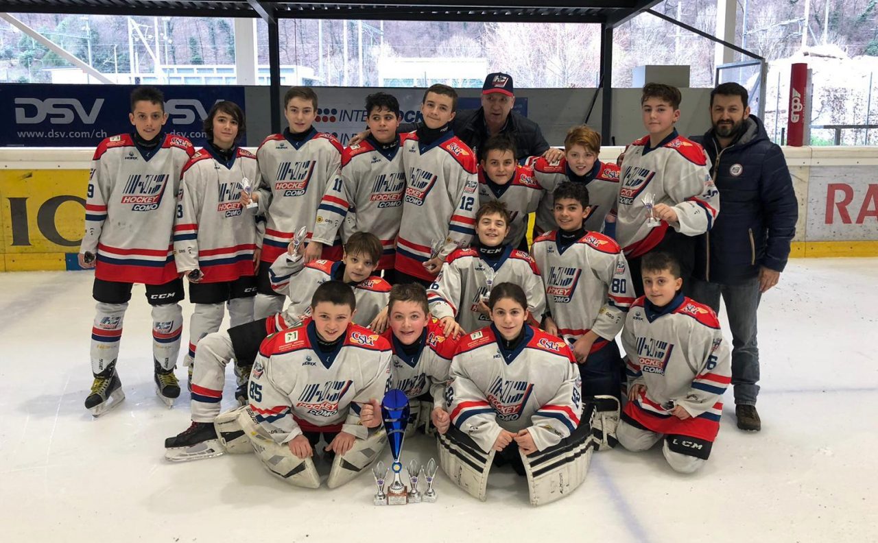 Hockey Como Under13 secondi al TIG di Chiasso
