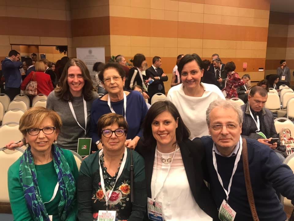 Zingaretti, il Pd e i comaschi all’Assemblea nazionale del partito a Roma