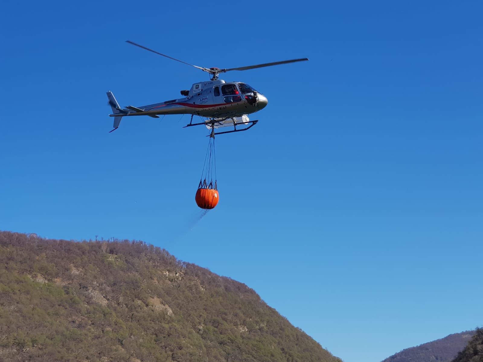 Incendio al Cornizzolo