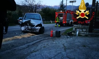 Incidente ad Asso, ferito un giovane SIRENE DI NOTTE