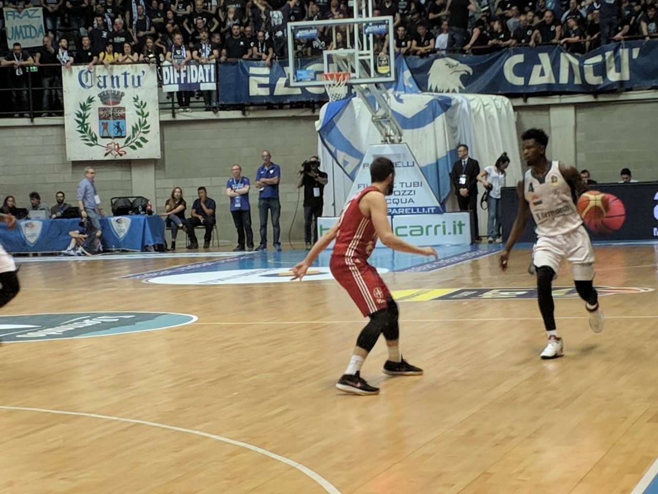 Pallacanestro Cantù sconfitta dall’Alma Trieste IL FINALE