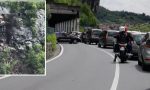 Statale 36 chiusa: traffico ancora in tilt IL VIDEO DELLA PARETE CHE FRANA