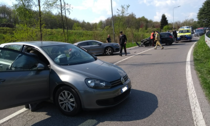 Incidente a Cermenate coas traffico FOTO