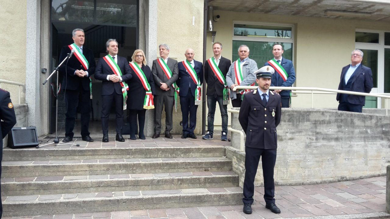 Polizia locale inaugurata a Montorfano la nuova sede operativa