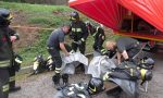 Maxi emergenza nell'azienda farmaceutica: ecco come agiscono i soccorritori LE FOTO DELL'ESERCITAZIONE