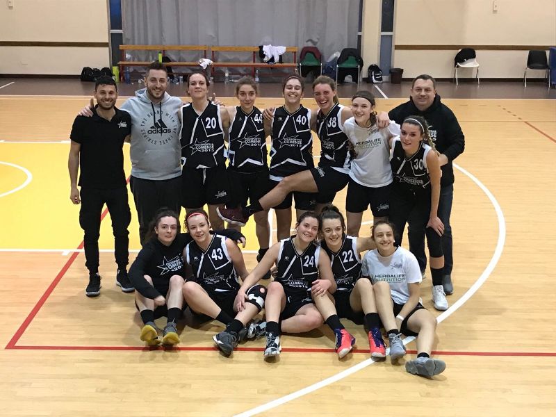 Basket femminile a segno Mariano, Vertematese e Comense