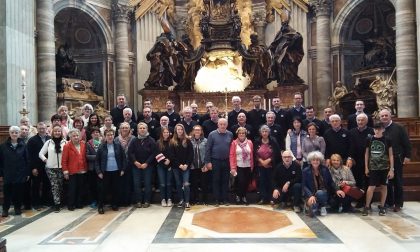 Il coro La Rocca canta per il Santo padre a Roma STORIE SOTTO L'OMBRELLONE