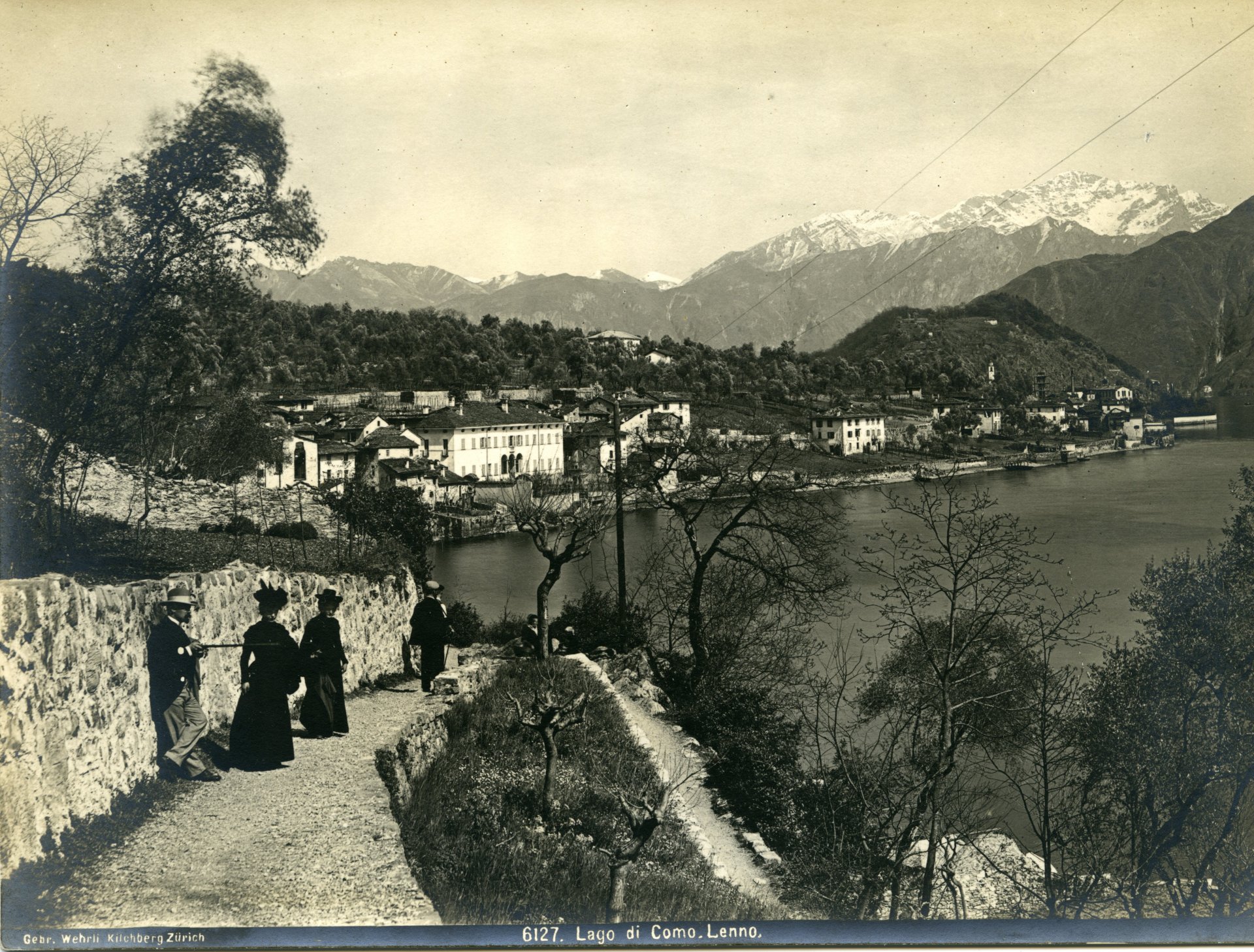 Foto Wehrli, Lenno, stampa alla gelatina bromuro, 1905 ca.