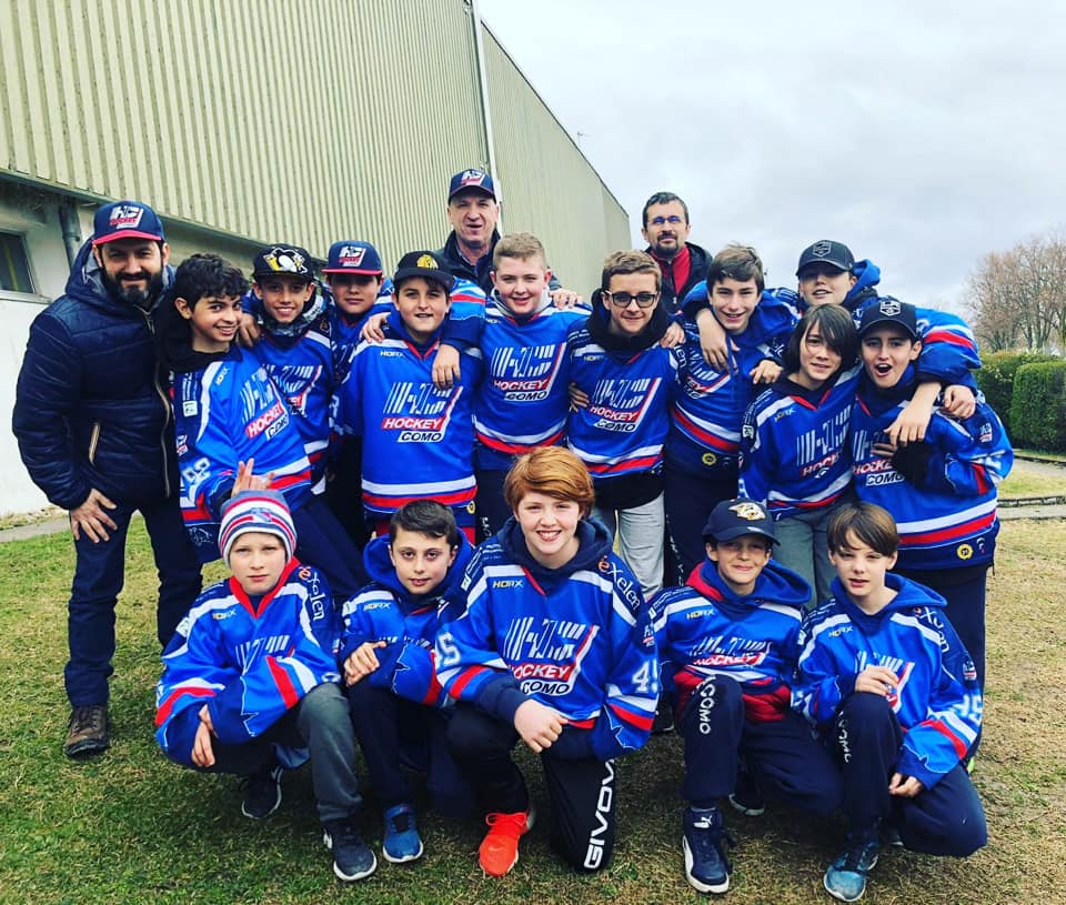 Hockey Como Under13 sesto posto a Yverdon