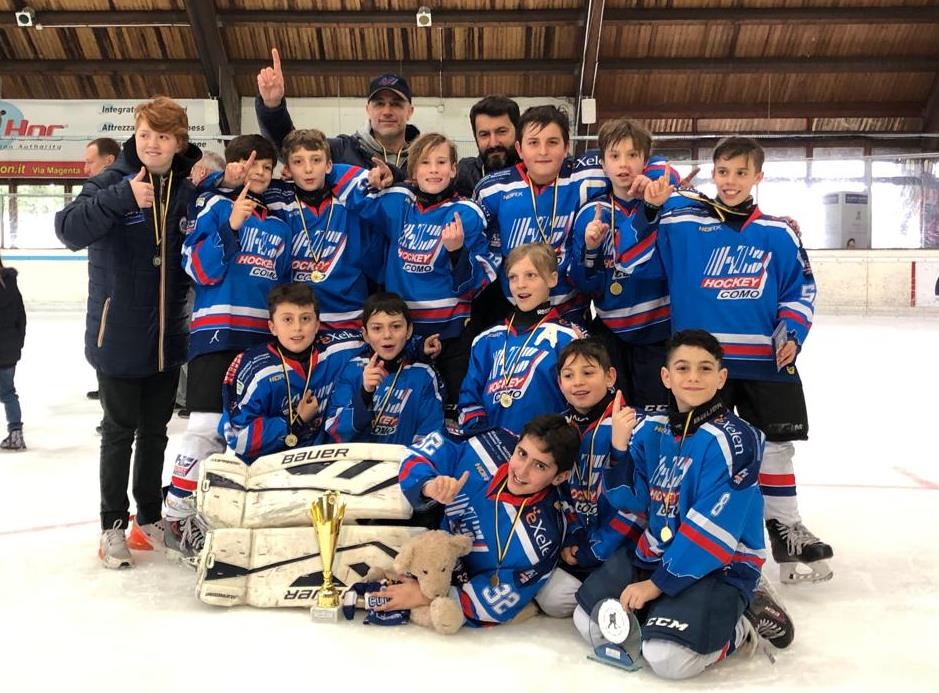 Hockey Como gli Under11 vincono il Torneo Città di Varese