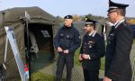 Esercitazione Carabinieri a Mariano Comense FOTO