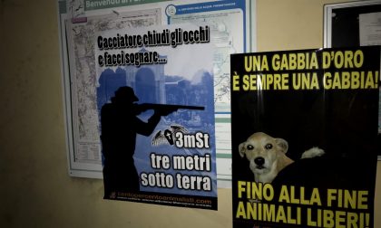 Animalisti in azione nella notte al Parco Pineta