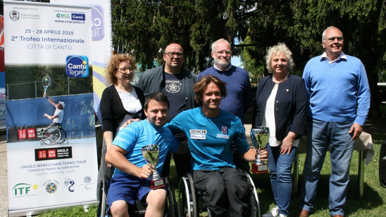 Tennis Cantù Itf di Wheelchair Città di Cantù un trionfo