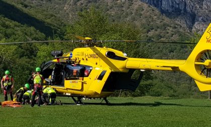 Precipita al Corno Rat, soccorso un escursionista LE FOTO