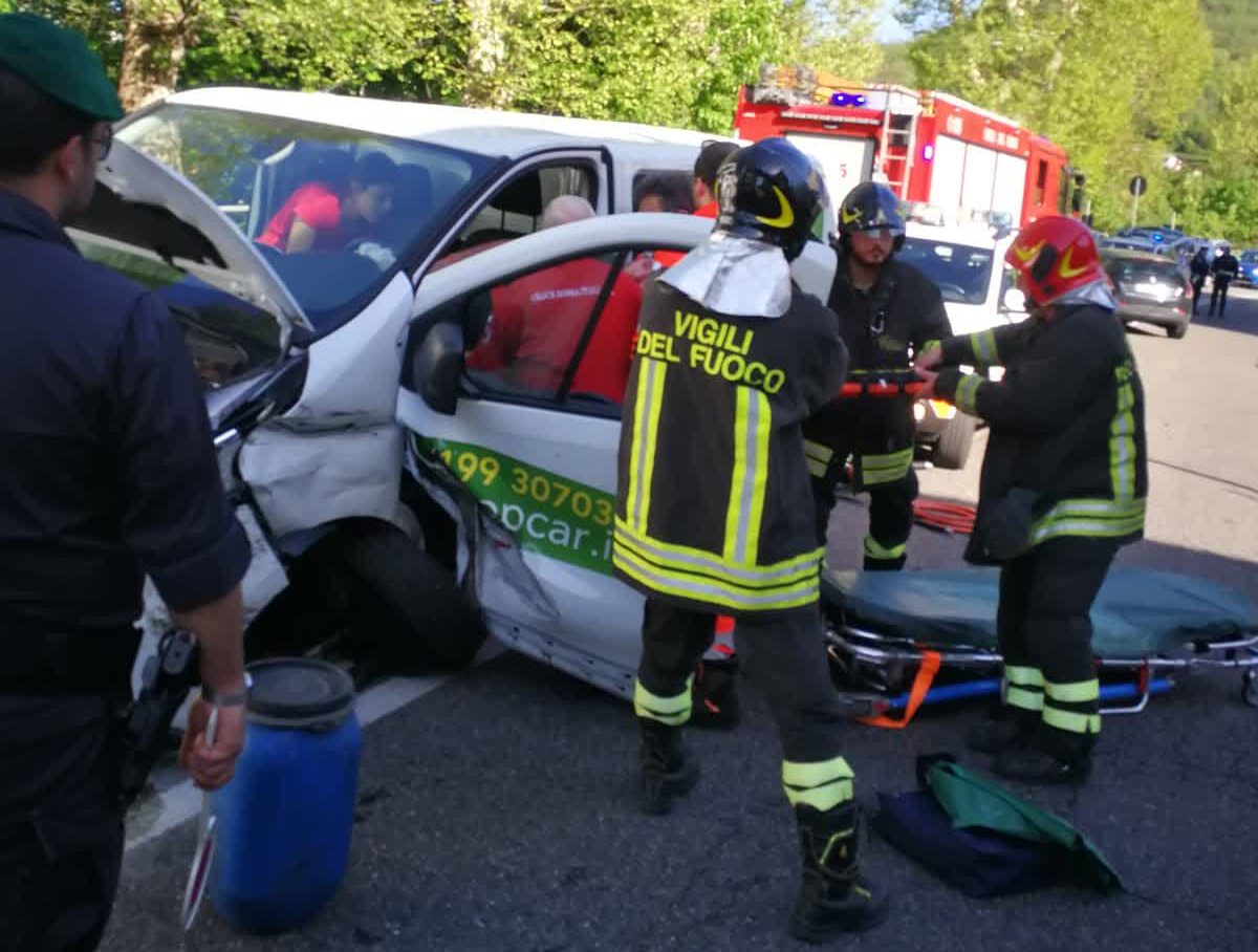 Nuovo schianto in Napoleona: è il terzo in due settimane FOTO