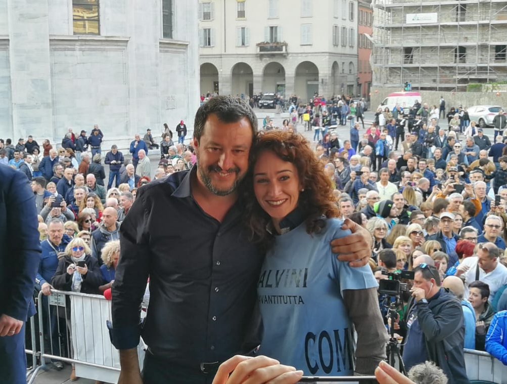Matteo Salvini a Cantù per la Festa della Lega