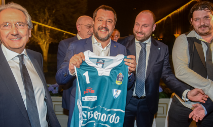 Pallacanestro Cantù ospite a Villa d'Este dall'Associazione Amici di Como