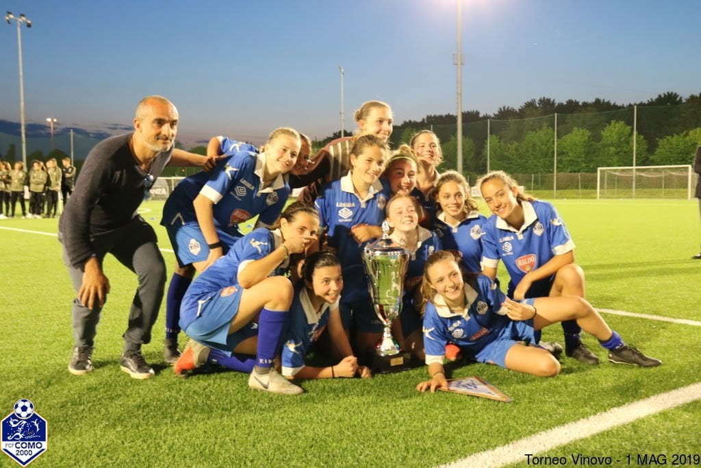 Como 2000 le giovanissime lariane regine del 2° Woman Football Cup U15