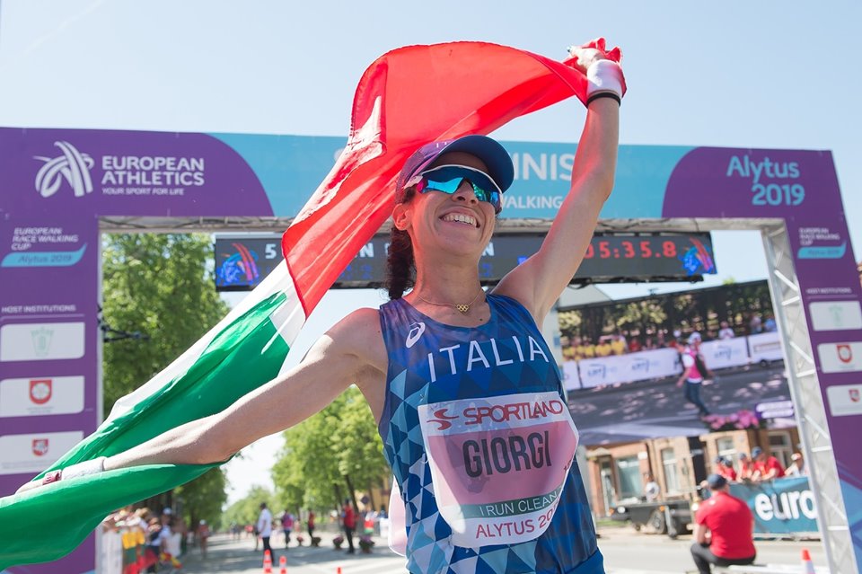 Atletica femminile Eleonora Giorgi vince la Coppa Europa con il nuovo record continentale