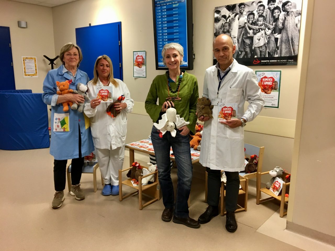I “Fortunelli” di Coop Lombardia e Silvia Amodio all’ospedale Sant’Anna