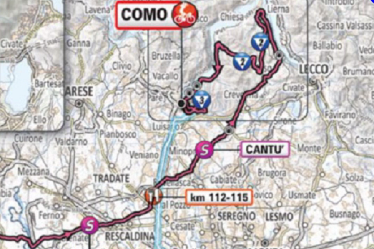 Giro d’Italia 2019 nell’Erbese: ecco come cambia la viabilità