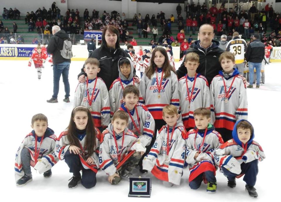 Hockey Como under9 al Torneo “Canadian School of Milan” 