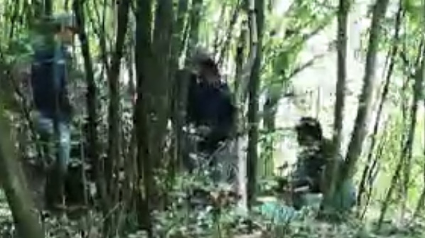 Spaccio nei boschi, paura per un escursionista FOTO E VIDEO