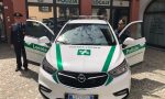 Nuova auto della Polizia locale con microfono e altoparlante - FOTO E VIDEO