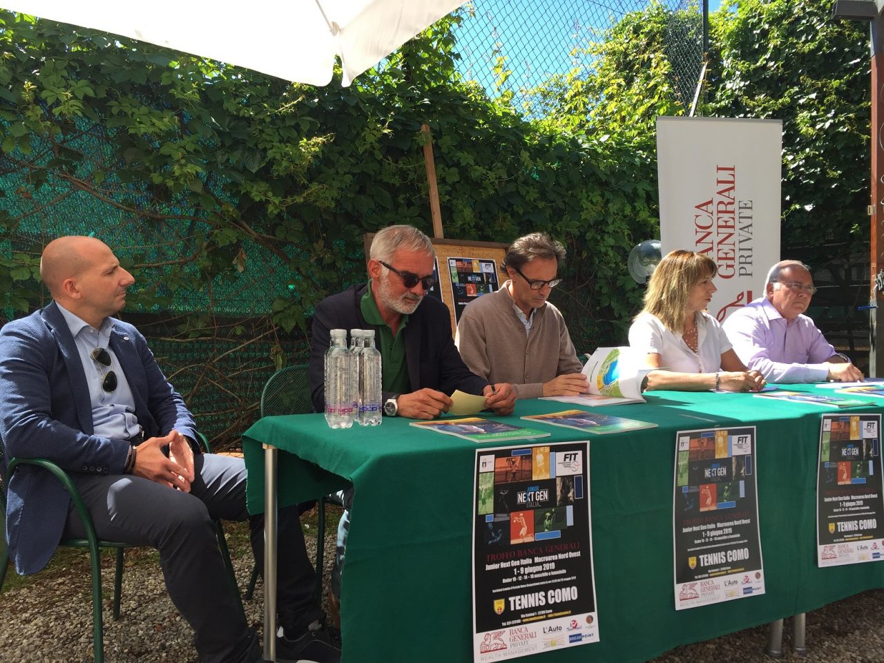 Tennis Como torna in città la Junior Next Gen Italia