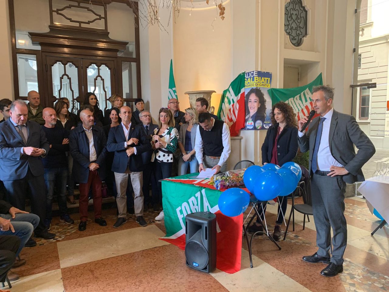 Elezioni Cantù 2019: presentata la lista di Forza Italia che sostiene Alice Galbiati