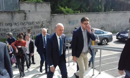 Il ministro Bussetti in visita alle scuole di Cantù e Mariano FOTO e VIDEO