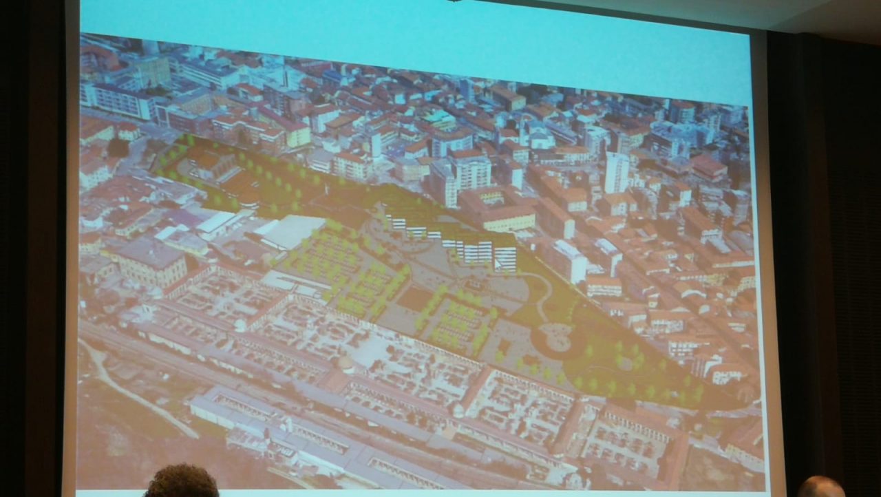 Il futuro dell’area Ticosa: parcheggi, sede del Comune e Santarella centro culturale FOTO