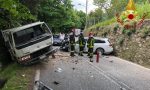 Incidente a San Fermo della Battaglia tre feriti FOTO