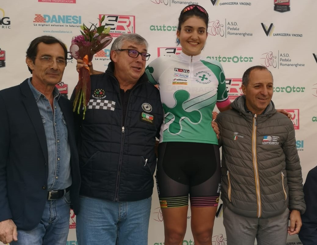 Bike Cadorago in trionfo: Matilde Bertolini campionessa regionale