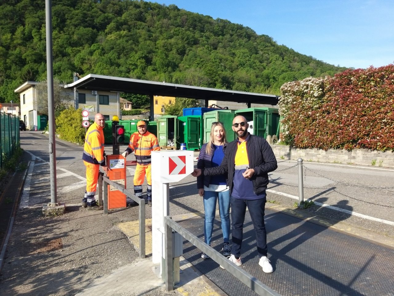 Tavernerio: un’isola ecologica all’avanguardia, efficiente e controllata