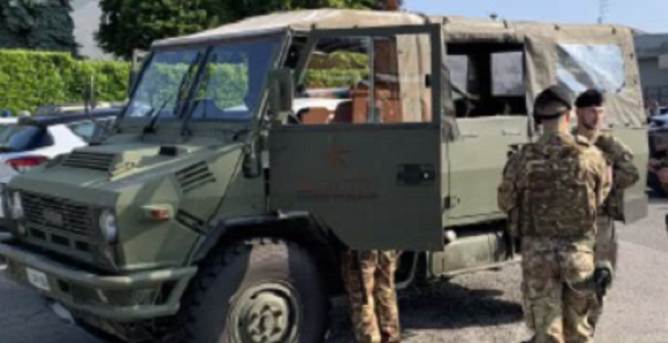 Esercito nei boschi dello spaccio