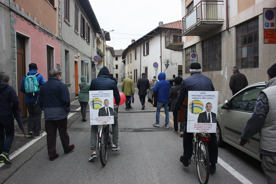 Elezioni Cantù 2019: Vincenzo Latorraca a spasso per Vighizzolo FOTO