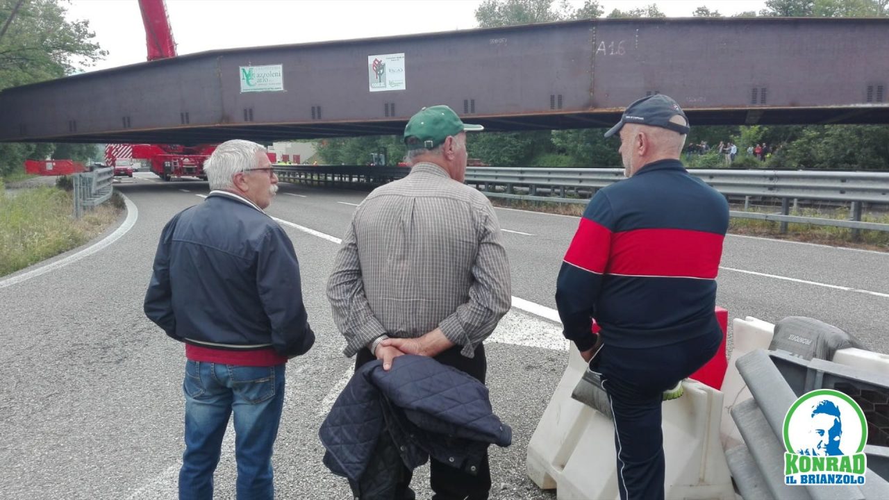 Anche Konrad il Brianzolo al Ponte di Annone con gli… umarell VIDEO