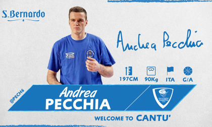 Pallacanestro Cantù annunciato l'arrivo di Andrea Pecchia