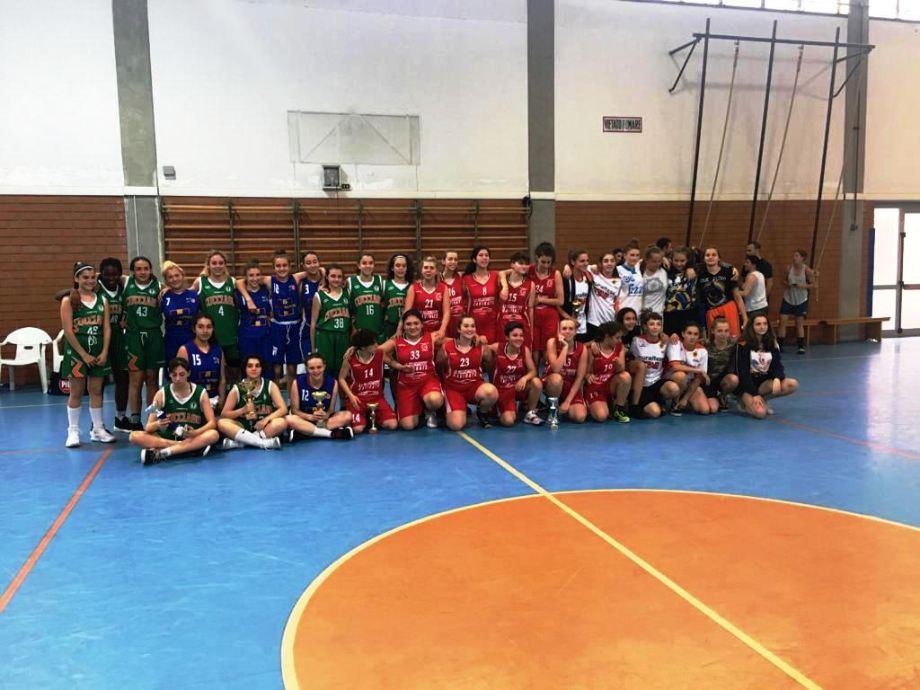Basket femminile Cucciago U16 vince il 2° Basket al lago